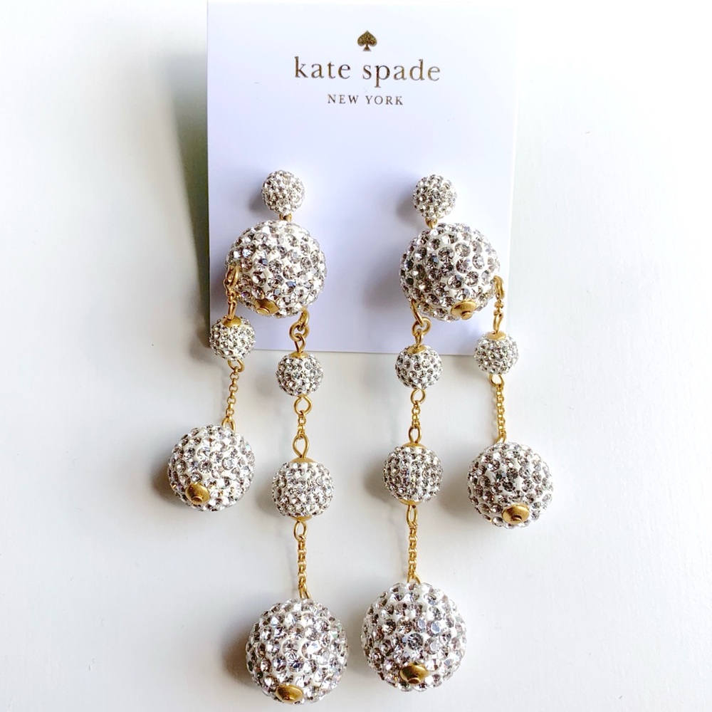 Kate Spade Razzle Dazzle Asymmetrical Earrings